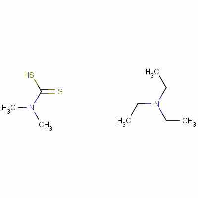 Triethylammonium dimethyldithiocarbamate Structure,65859-44-1Structure