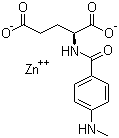 L-對(duì)甲氨基苯甲酰谷氨酸鋅結(jié)構(gòu)式_66104-81-2結(jié)構(gòu)式