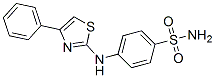 4-[(4-Phenyl-2-thiazolyl)amino]-benzenesulfonamide Structure,66121-82-2Structure