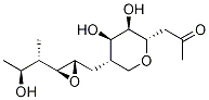 [2S-[2alpha,3beta(1r*,2r*)]]-4,8-anhydro-1,3,7-trideoxy-7-[[3-(2-hydroxy-1-methylpropyl)oxiranyl]methyl]-l-talo-2-octulose Structure,66262-70-2Structure