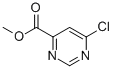 Methyl 6-chloropyrimidine-4-carboxylate Structure,6627-22-1Structure