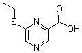 6-Ethylsulfanyl-pyrazine-2-carboxylic acid Structure,66533-64-0Structure