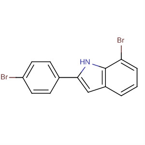 7-Bromo-2-(4-bromophenyl)-indole Structure,66639-64-3Structure