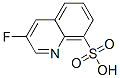 8-Quinolinesulfonic acid, 3-fluoro- Structure,667-75-4Structure