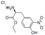 3-Nitro-L-tyrosine ethyl ester hydrochloride Structure,66737-54-0Structure