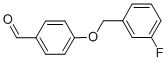 4-[(3-Fluorophenyl)methoxy]-Benzaldehyde Structure,66742-57-2Structure