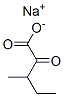 3-Methyl-2-oxopentanoic acid sodium salt Structure,66872-74-0Structure