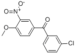 (3-Chlorophenyl)(4-methoxy-3-nitrophenyl)methanone Structure,66938-41-8Structure