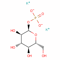 Glucose 1-(dipotassium phosphate) Structure,6736-77-2Structure