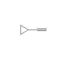 環(huán)丙乙炔結(jié)構(gòu)式_6746-94-7結(jié)構(gòu)式