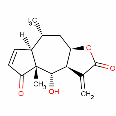 心菊內(nèi)酯結(jié)構(gòu)式_6754-13-8結(jié)構(gòu)式