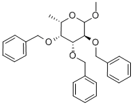 Methyl-2,3,4-tri-O-benzyl-L-fucopyranose Structure,67576-77-6Structure