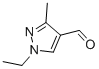 1-Ethyl-3-methyl-1H-pyrazole-4-carbaldehyde Structure,676348-38-2Structure