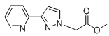 Methyl 2-(3-(pyridin-2-yl)-1h-pyrazol-1-yl)acetate Structure,676479-88-2Structure