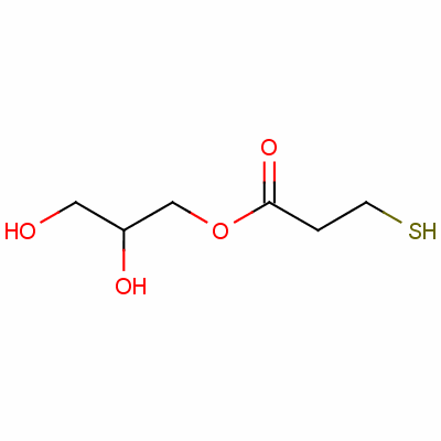 Glyceryl 3-mercaptopropionate Structure,67874-65-1Structure