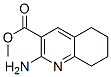 (9ci)-2-氨基-5,6,7,8-四氫-3-喹啉羧酸甲酯結(jié)構(gòu)式_67960-35-4結(jié)構(gòu)式