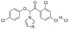 (9ci)-2-(4-氯苯氧基)-1-(2,4-二氯苯基)-2-(1H-咪唑-1-基)乙酮鹽酸鹽結(jié)構(gòu)式_68042-30-8結(jié)構(gòu)式