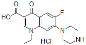 Norfloxacin HCl Structure,68077-27-0Structure