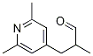 3-(2,6-Dimethylpyridin-4-yl)-2-methylpropanal Structure,68118-09-2Structure