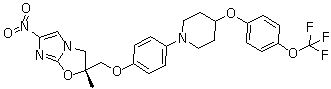 Delamanid Structure,681492-22-8Structure