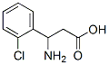 3-Amino-3-(2-chlorophenyl)propionic acid Structure,68208-20-8Structure