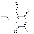 2,5-Cyclohexadiene-1,4-dione, 2,3-dimethyl-5,6-di-2-propenyl-(9ci)Structure,684262-71-3Structure 2,5-Cyclohexadiene-1,4-dione, 2,3-dimethyl-5,6-di-2-propenyl-(9ci) Structure,684262-71-3Structure