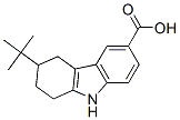 3-Tert-butyl-2,3,4,9-tetrahydro-1h-carbazole-6-carboxylic acid Structure,685862-13-9Structure