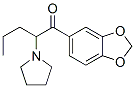 1-Pentanone, 1-(1,3-benzodioxol-5-yl)-2-(1-pyrrolidinyl)- Structure,687603-66-3Structure