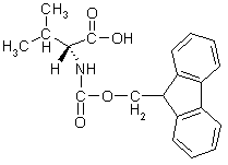 Fmoc-L-纈氨酸結(jié)構(gòu)式_68858-20-8結(jié)構(gòu)式