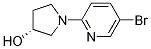 (R)-1-(5-bromo-pyridin-2-yl)-pyrrolidin-3-ol Structure,690265-87-3Structure