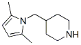 4-[(2,5-Dimethyl-1H-pyrrol-1-yl)methyl]piperidine Structure,690632-77-0Structure