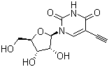 5-乙炔基尿苷結(jié)構(gòu)式_69075-42-9結(jié)構(gòu)式