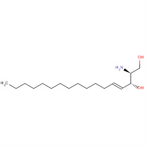 (2S,3r,4e)-2-amino-4-heptadecene-1,3-diol Structure,6918-48-5Structure