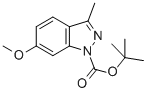 1-N-boc-6-methoxy-3-methyl-1h-indazole Structure,691900-70-6Structure