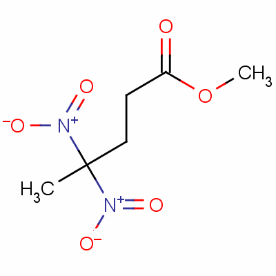 Pentanoic acid, 4,4-dinitro-, methyl ester Structure,6921-12-6Structure