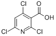 2,4,6-Trichloropyridine-3-carboxylic acid Structure,69422-72-6Structure