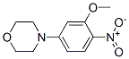 4-(3-Methoxy-4-nitrophenyl)morpholin Structure,6950-88-5Structure