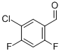 5-Chloro-2,4-difluorobenzaldehyde Structure,695187-29-2Structure