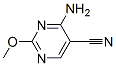 5-Pyrimidinecarbonitrile, 4-amino-2-methoxy- (6ci,8ci,9ci) Structure,6964-55-2Structure