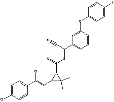 氟氯苯菊酯結(jié)構(gòu)式_69770-45-2結(jié)構(gòu)式