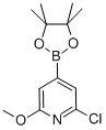 2-Chloro-6-methoxypyridine-4-boronic acid pinacol ester Structure,697739-24-5Structure