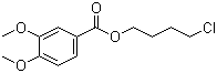 4-Chlorobutyl-3,4-dimethoxybenzoate Structure,69788-75-6Structure