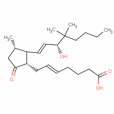 Trimoprostil Structure,69900-72-7Structure