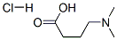 4-Dimethylaminobutyric acid hydrochloride Structure,69954-66-1Structure