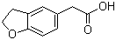 2,3-Dihydrobenzofuranyl-5-acetic acid Structure,69999-16-2Structure