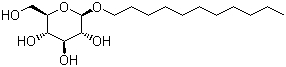 十一烷基-β-D-吡喃葡萄糖苷結(jié)構(gòu)式_70005-86-6結(jié)構(gòu)式