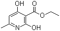 Ethyl 2,4-dihydroxy-6-methyl-3-pyridinecarboxylate Structure,70254-52-3Structure