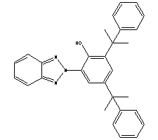 2-(2H-Benzotriazol-2-yl)-4,6-bis(1-methyl-1-phenylethyl)phenol Structure,70321-86-7Structure