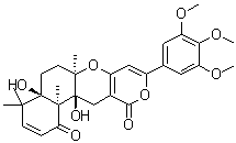 土震素 B結(jié)構(gòu)式_70407-20-4結(jié)構(gòu)式