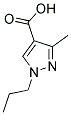 3-Methyl-1-propyl-1H-pyrazole-4-carboxylic acid Structure,705269-96-1Structure